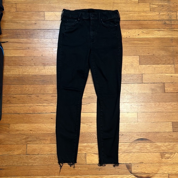 MOTHER Denim The Looker Ankle Fray in Not Guilty, size 28 - Picture 2 of 14